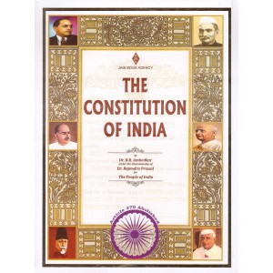Jain Book Agency's The Constitution of India [HB] by Dr. B. R. Ambedkar, Dr. Rajendra Prasad
